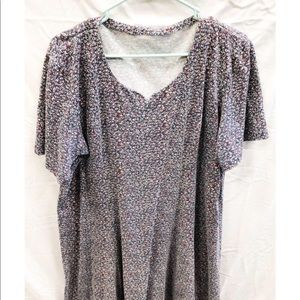 Woman’s short sleeve floral dress size L/ XL